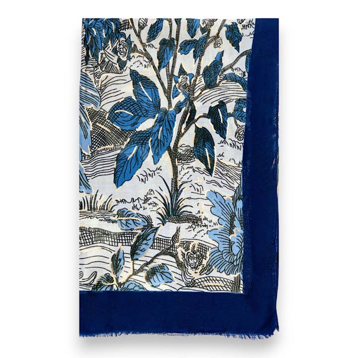 Lili Scarves (US Duty Free) – wholesale Scarf – Women's – Nature Art Print Scarf12