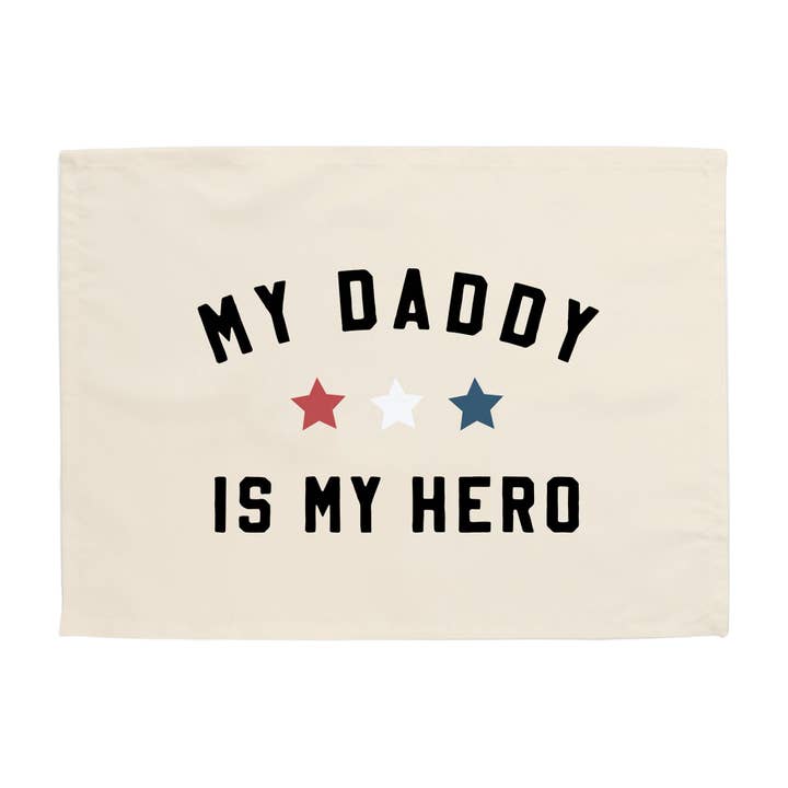 O Meu Pai é o Meu Hero Banner por atacado de Hunny Prints