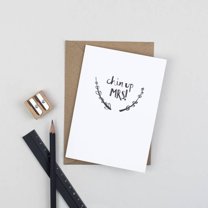 Chin up Mrs Wenskaart voor wholesale door Plewsy