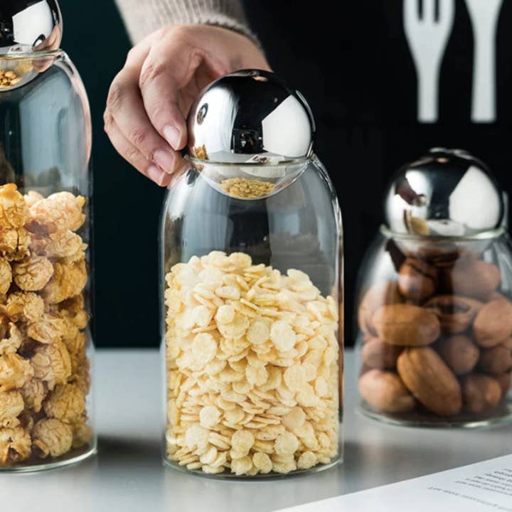 Homerely (We Cover All Import Duties) - Wholesale Jar - Transparent Glass Sealed Jar7