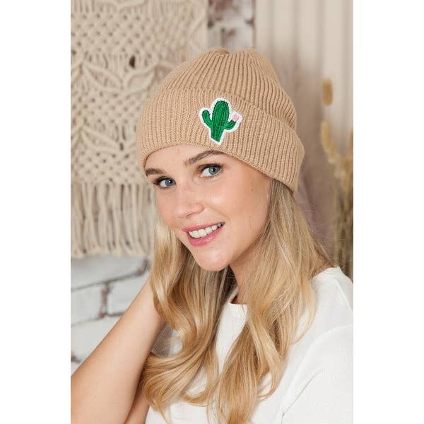 JOSSLYN by wall to wall - Wholesale Beanie - Women's - CACTUS BEANIE HATS | 40BN901
