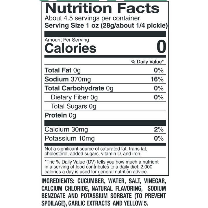 Van Holten's – Legumes em conserva por atacado – Van Holten's Picles Grandes Kosher com Alho em Embalagem Individual - Caixa com 12 unidades4