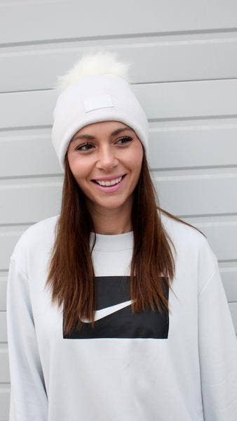 Sweat Active - Wholesale Beanie - Women's - Cashmere And Fur Pom Pom Beanie Hat17