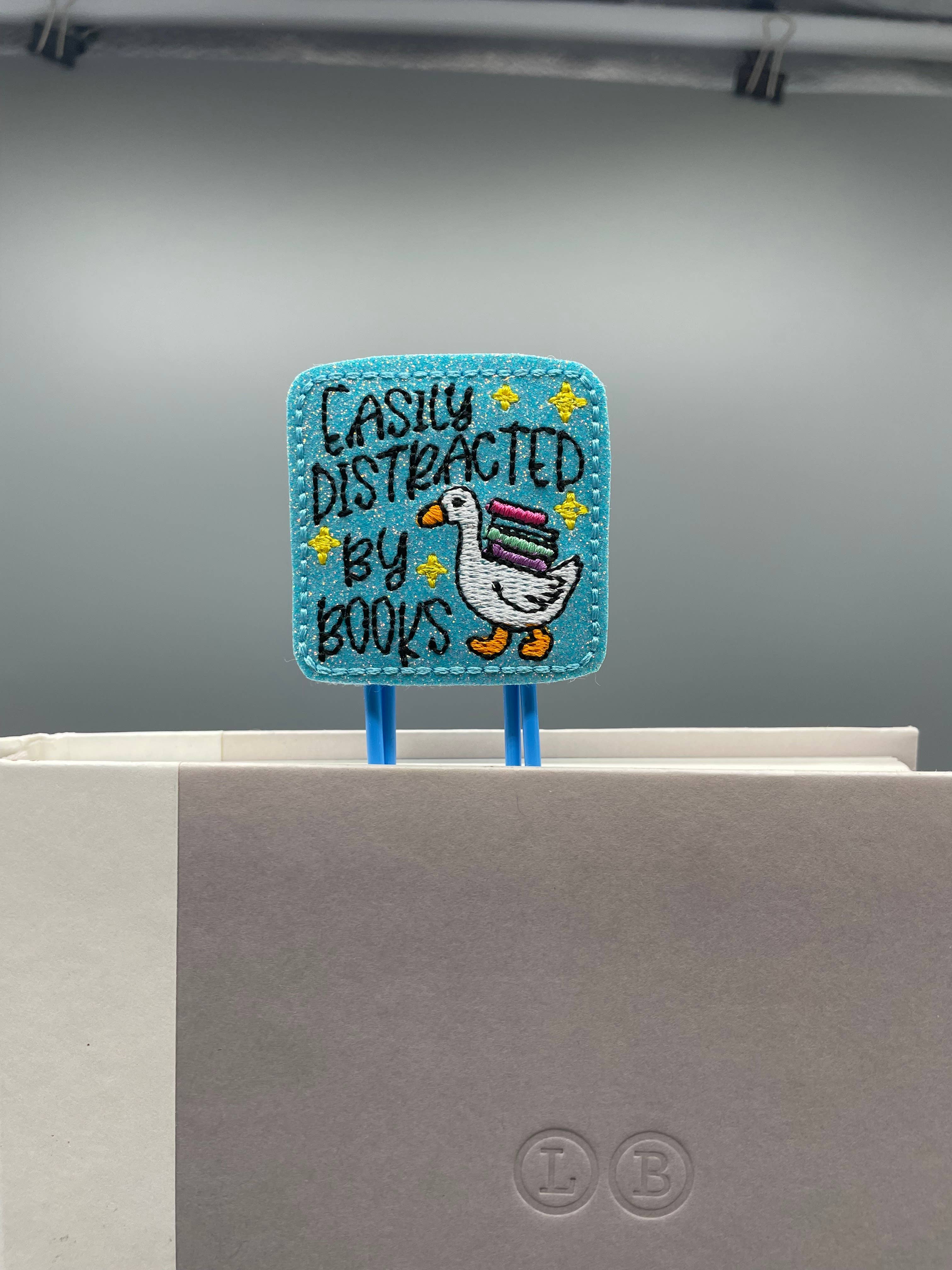 I Love Books and Bows - Vendita all'ingrosso Segnalibro - Grandi segnalibri con graffette - FACILMENTE DISTRAIBILE DAI LIBRI0