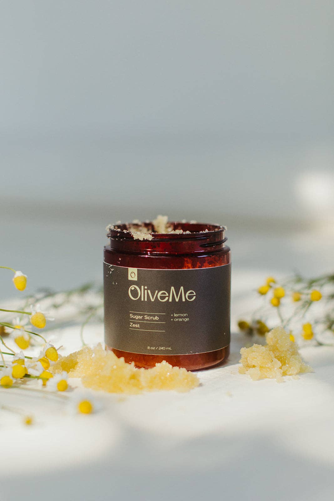 OliveMe - Wholesale Body Scrub/Exfoliant - Sugar Scrub | Face & Body All Natural | Olive Oil Sugar Scru4
