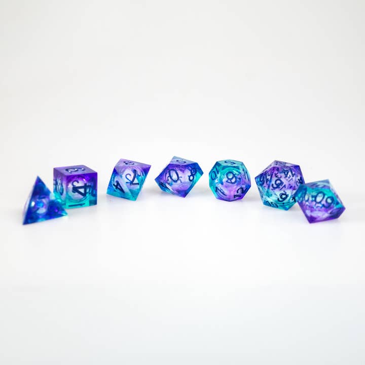 We Geek Together - Wholesale Dice - Natural 20 Liquid Core Dice3