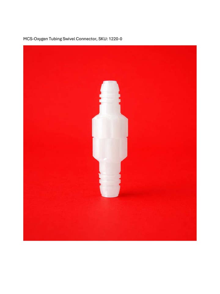 Connecteur pivotant pour tubulure à oxygène MCS pour la vente par MedCare + Solutions