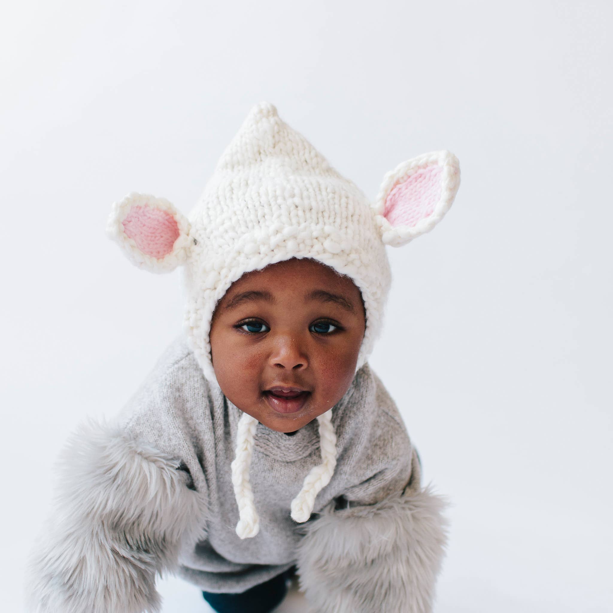The Blueberry Hill – wholesale Beanie – Kids – Mary Lamb Hat | Hand Knit Kids & Baby Spring Beanie2