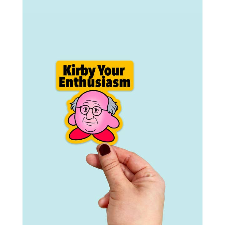 Songbird Artistry – Großhandel Aufkleber – Wasserdichter Kirby Your Enthusiasm Aufkleber