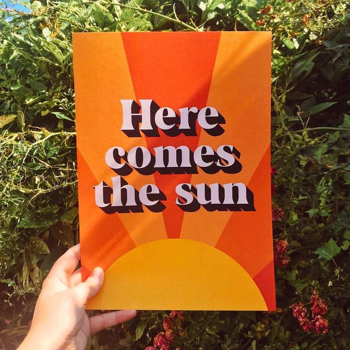 SUNSHINE | WALL ART PRINT for wholesale by Penny And Me