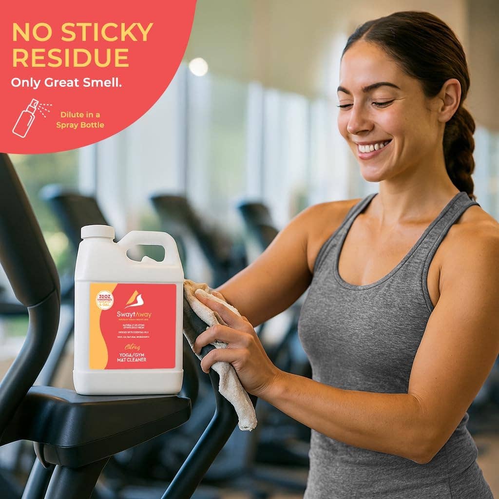 Rudderr, LLC/MintBucket - Wholesale All-Purpose Cleaning Spray - SwaytAway Fitness Mat Cleaner Concentrate – 32oz/Make 4 Gal1