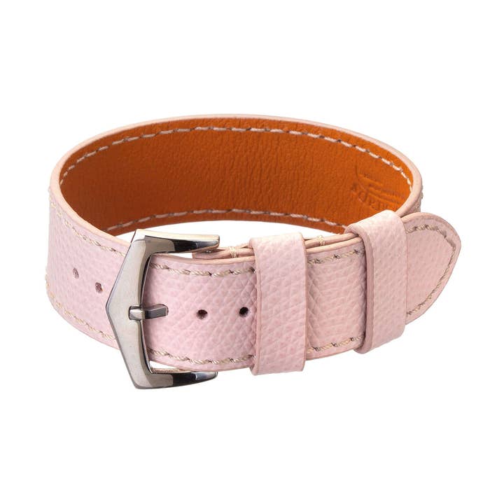 Pink Single Pass Watch Strap for wholesale by MilanoStraps
