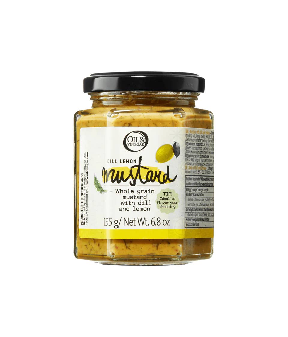 Oil & Vinegar - Wholesale Mustard - Dill Lemon Mustard 195g