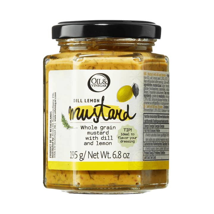 Oil & Vinegar - Wholesale Mustard - Dill Lemon Mustard 195g 0