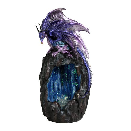 Dragon Backflow Incense Burner with LED for wholesale by Pacific Trading