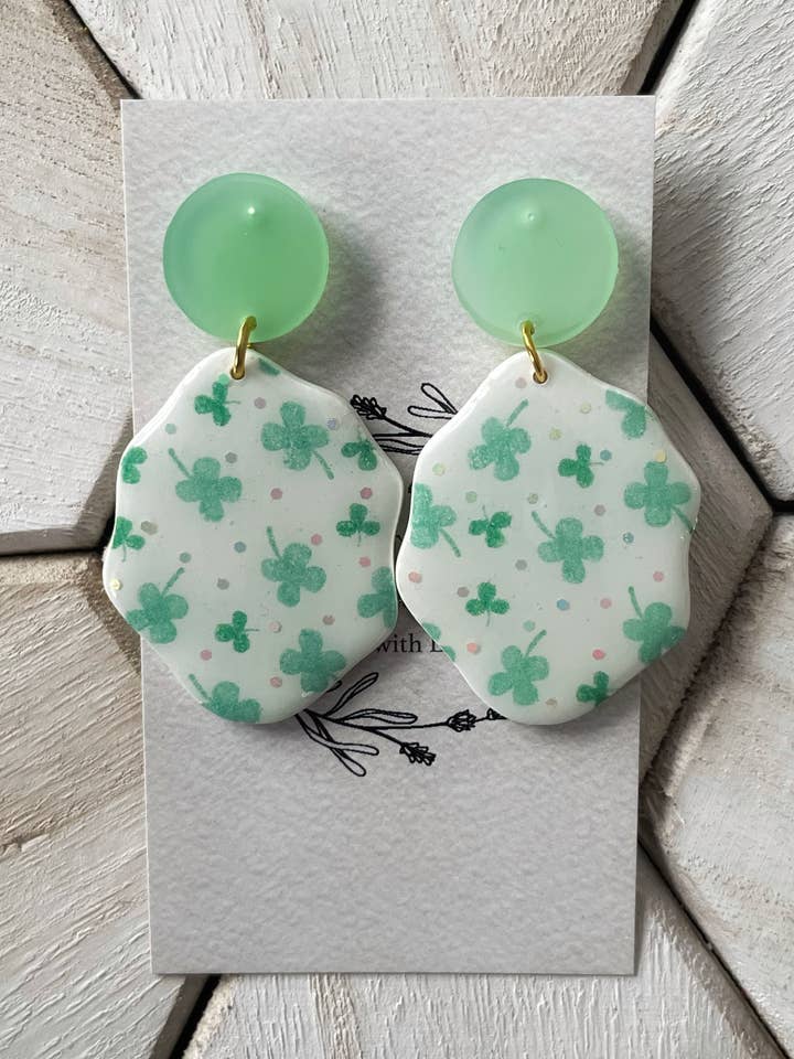 Four-Leaf Pattern Dangles for wholesale by KLA Designs