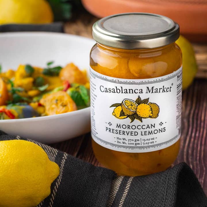 Casablanca Market Preserved Lemons - Small and other Purchase Wholesale bountiful market. Free Returns & Net 60 Terms on Faire trending on Faire.