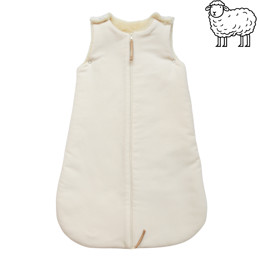 Babyly - Wholesale Sleepsack - Baby - Natural baby sleeping bag – Wool - S/M Sheep wool3