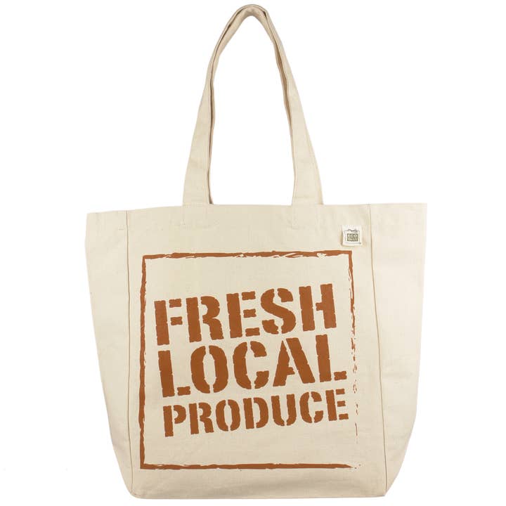ECOBAGS - Wholesale Tote Bag - Unisex - Recycled Cotton Fresh Produce Tote