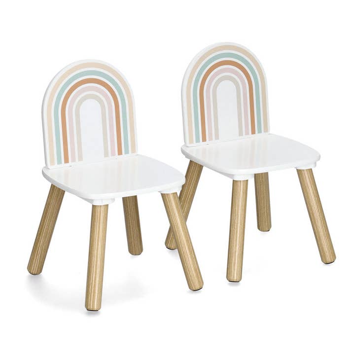 coloré Ensemble de sièges pour enfants "Rainbow", 3 pièces, MDF/pin en vente sur Faire2