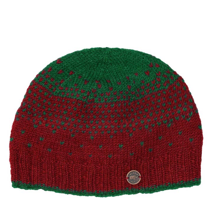 Black Yak Ltd - Wholesale Beanie - Women's - Dual Tick Beanie Pure Wool Hat - Knitted - Fair Trade