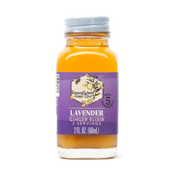 ImmuneSchein Ginger Elixirs - Wholesale Elixir - 2 fl. oz. Lavender Ginger Elixir0