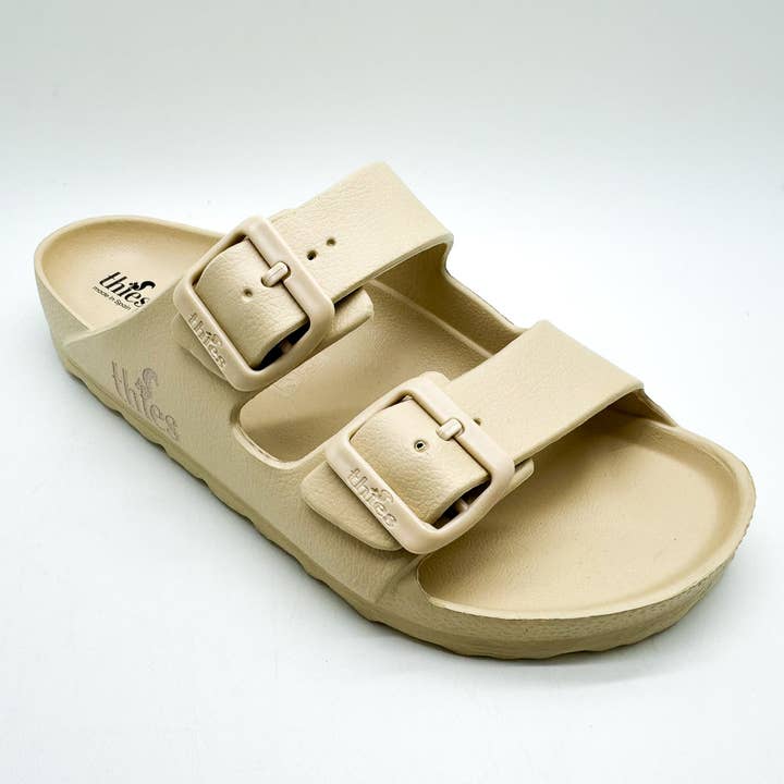 thies 1856 ® Sandália Ecofoam vegan pannacotta por atacado de thies