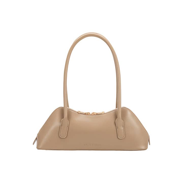 Melie Bianco - Wholesale Shoulder Bag - Women's - Dakota Mushroom Recycled Vegan Shoulder Bag