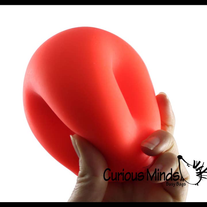 Curious Minds Toys - Wholesale Stress Relief Ball/Dough - 1 Jumbo 4" Doh Stress Stretch Ball - Moldable Pinch Poke Se8