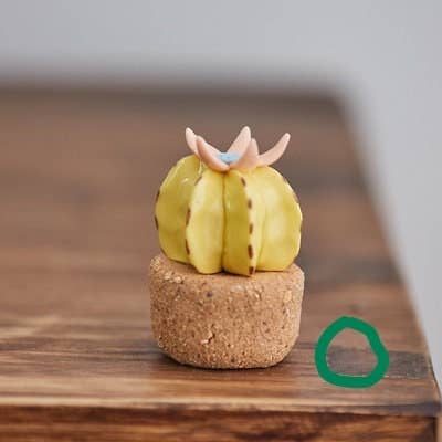 Gohobi （We cover U.S. import duties） - Wholesale Decorative Tabletop Object - Gohobi Handmade Cactus Ceramic Ornament (Short version)5