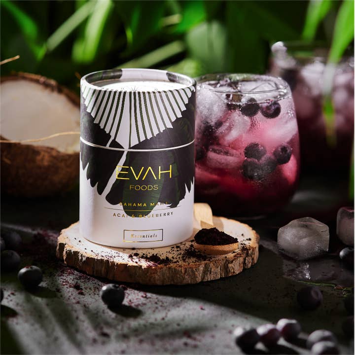EVAH Foods - Wholesale Protein/Superfood Powder - ESSENTIAL | Açai & blueberry | Skin glowing3