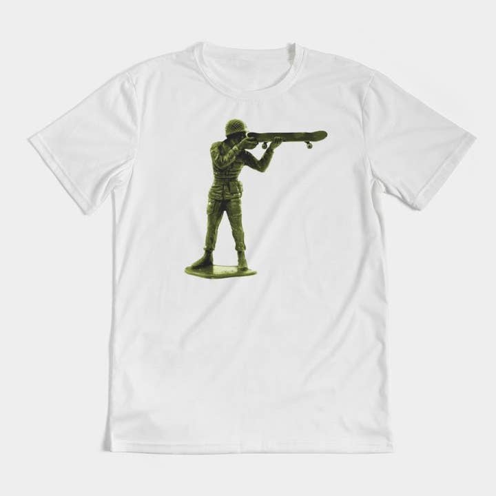 Toy Skate Soldier™ Uni-Sex Tech T-Shirt for wholesale by Chateau Wanton