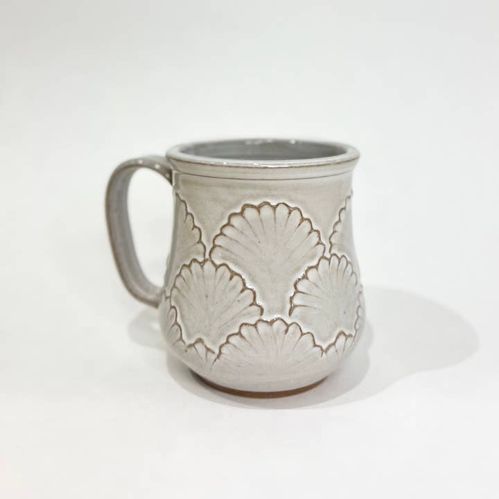 KF Stoneware - Venta al por mayor Taza - Taza de cerámica artesanal con borde festoneado - 530 ml3