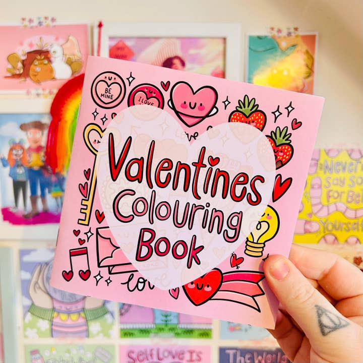 Valentines Colouring Book for wholesale by Kellylou