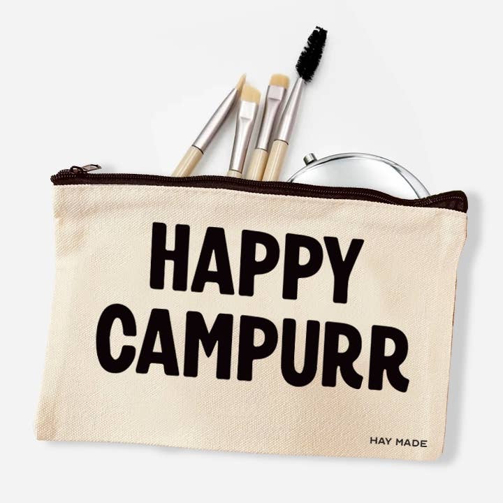 Kattdukspåse för smink, skrivmaterial och mer | Campurr för wholesale av Happy Campurr