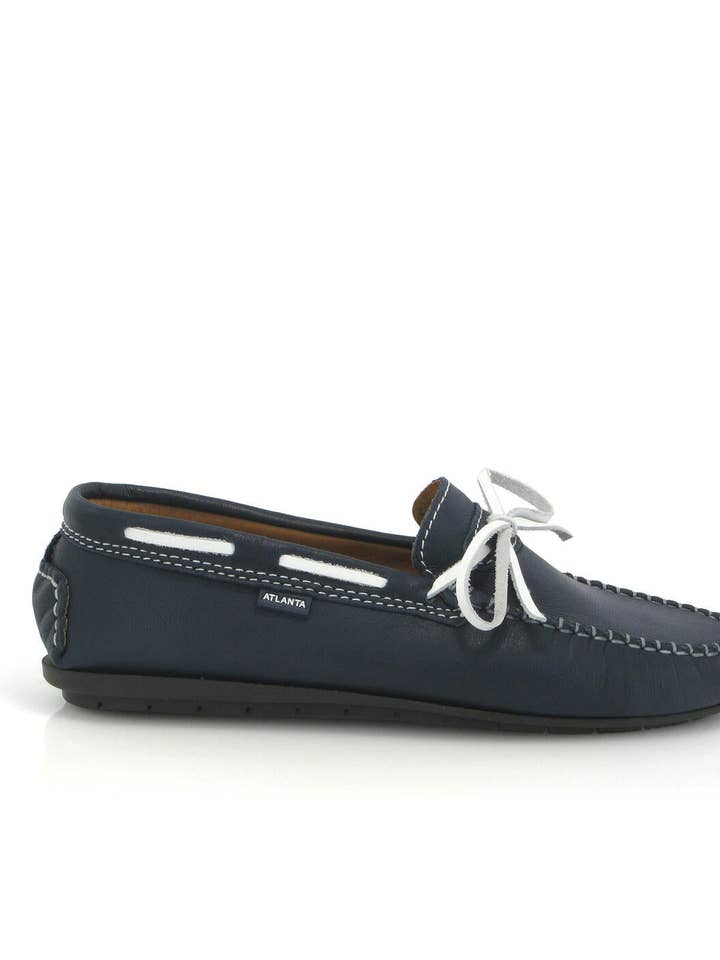 Marbella Walkers - dark blue soft nappa for wholesale by Atlanta Mocassin