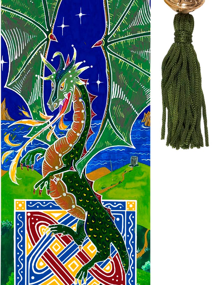 Dragon Beaded Bookmark for wholesale by Peter Pauper Press