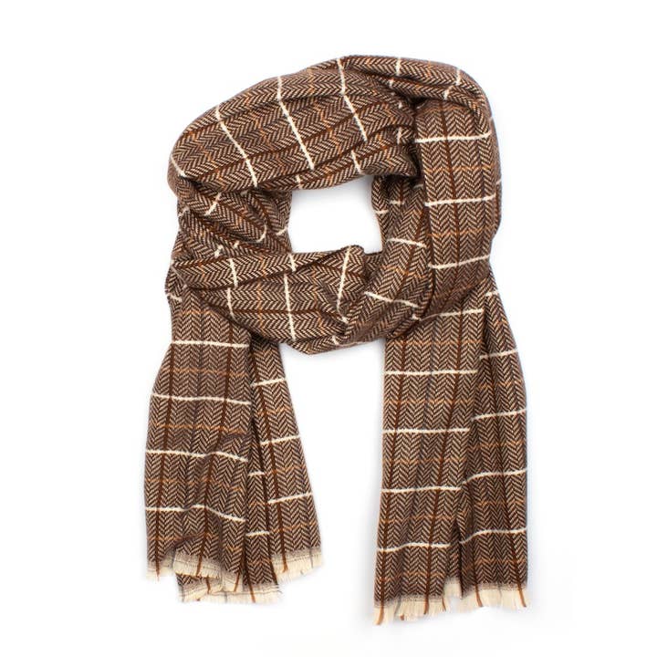 Mechelen Sjal Brun per la vendita all'ingrosso da parte di 7East