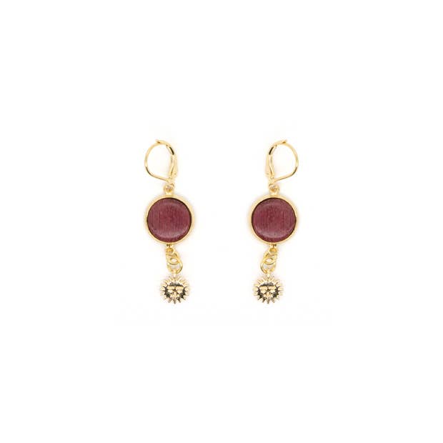 Soleilla vergulde oorbellen voor wholesale door Essenciel