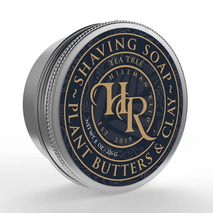 Tea Tree Shaving Soap for wholesale by Hillman Reid