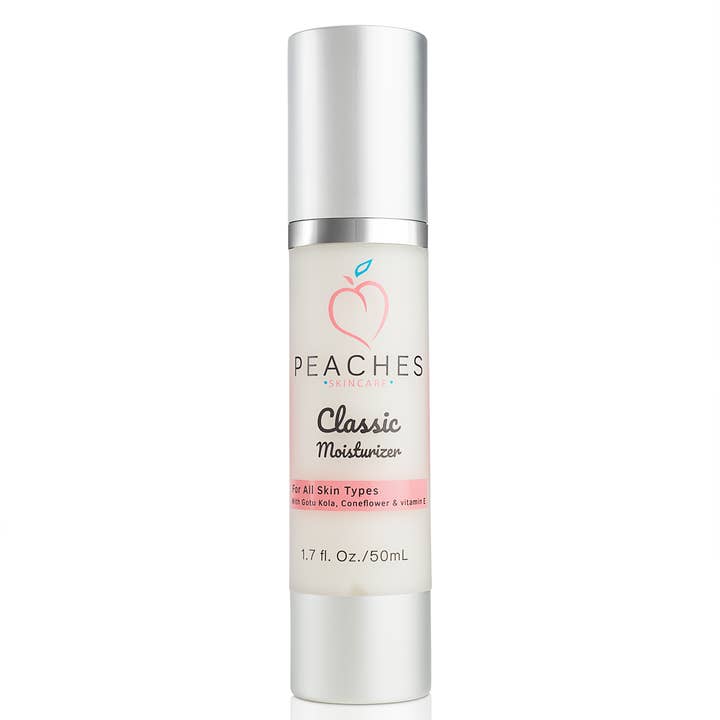 Peaches Skincare - Wholesale Facial Moisturizer - Peaches Skin Care Classic Moisturizer for all Skin Types