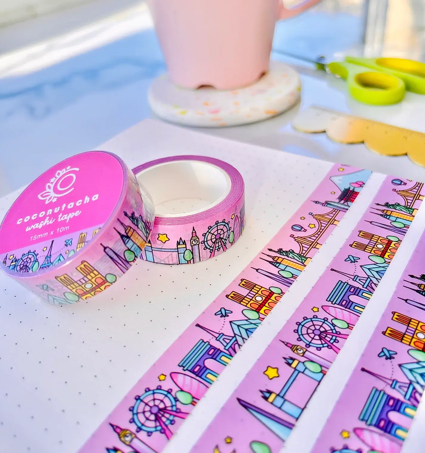 CoconuTacha - Wholesale Washi Tape - Around the World Washi Tape1