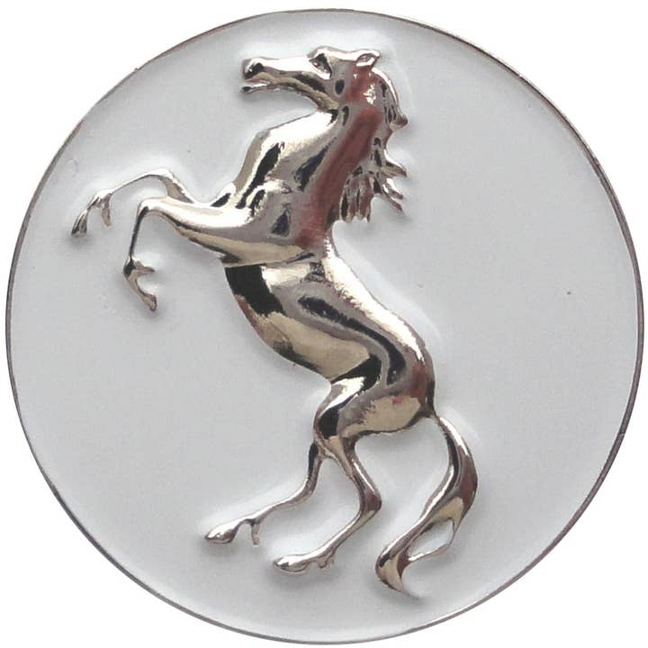 Chrome Stallion Ball Marker for wholesale by Fun Markers