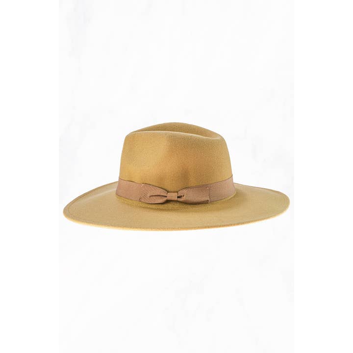 Suzie Q USA - Wholesale Fedora - Women's - Wide Brim Fedora Hat with Bow Classic7