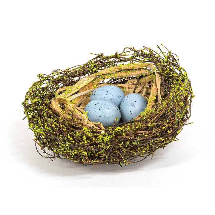 Mossy Early Spring Nest m/æg for engroshandel hos CWI Gifts