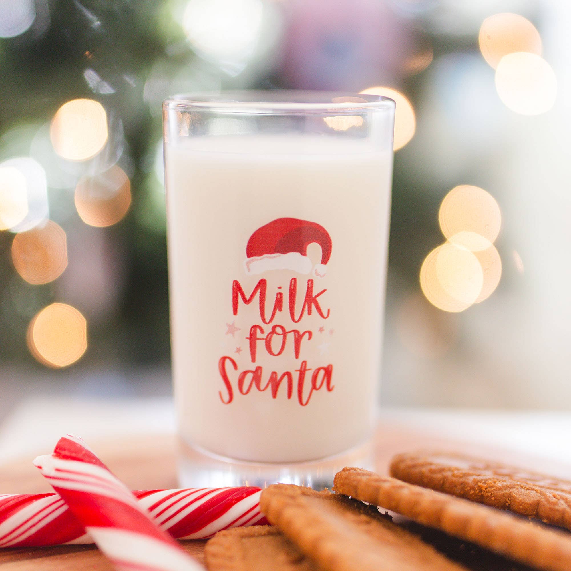 Pippi Post - Wholesale Drinking Glass/Cup - Milk For Santa Mini Juice Glass