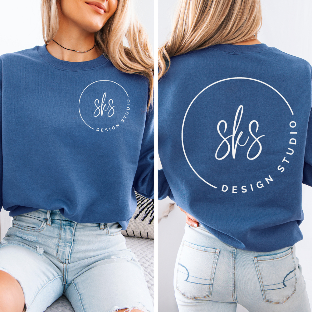 SKS Design Studio - Wholesale Graphic Sweatshirt - Women's - CUSTOM LOGO | Unisex Crewneck Sweatshirt41