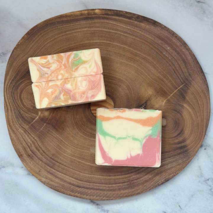 Juniper & Sage Soap Co. LLC – wholesale Tvål – Grapefrukt + Mynta - Talg & Getmjölkstvål1