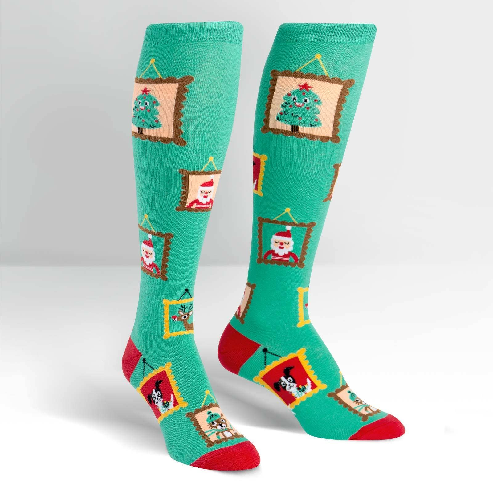 Sock it to Me - Wholesale Socks - Unisex - Knee High Sock: Holiday Photos0