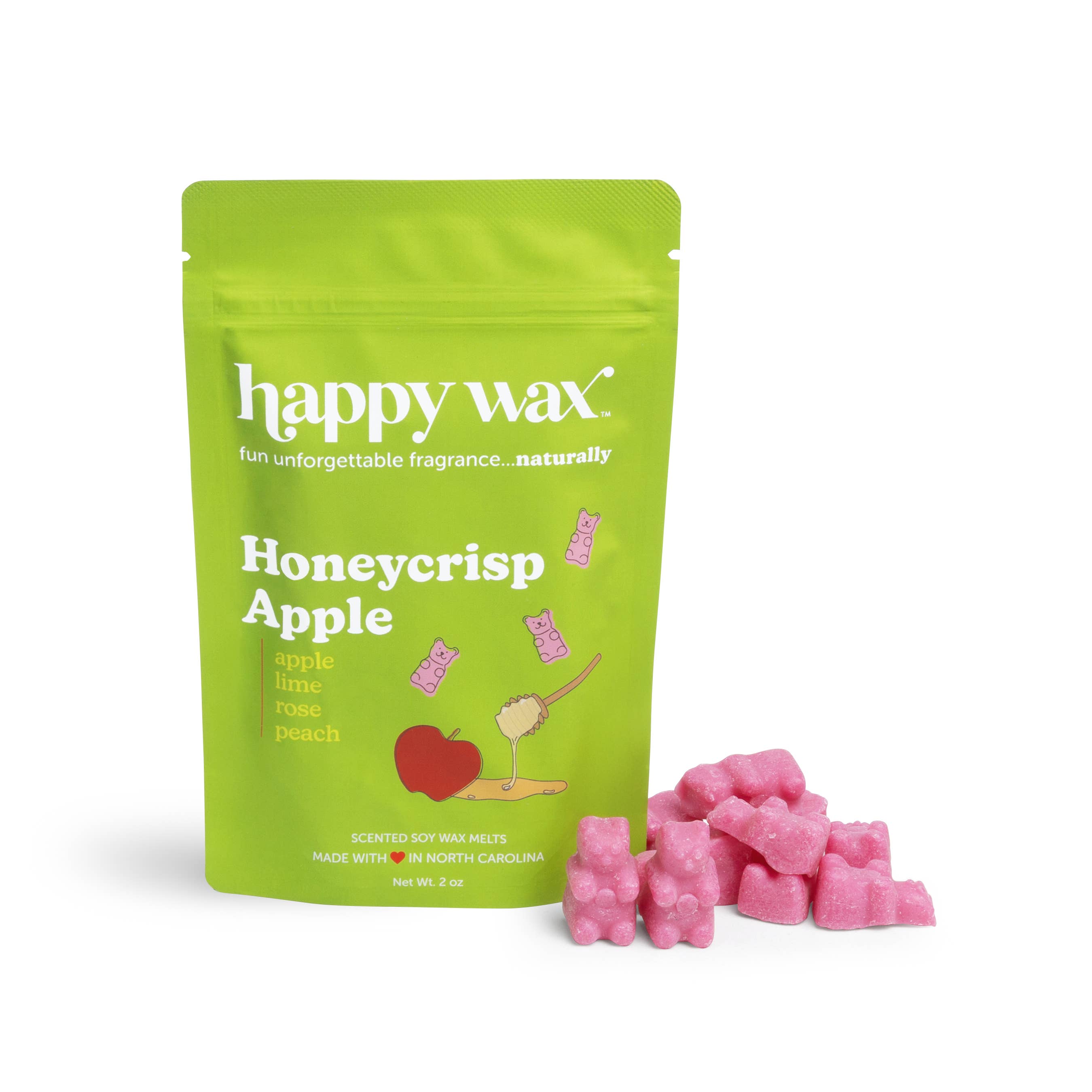 Happy Wax - Wholesale Wax Melt - Honeycrisp Apple Wax Melts - Sample Pouch (2 oz)